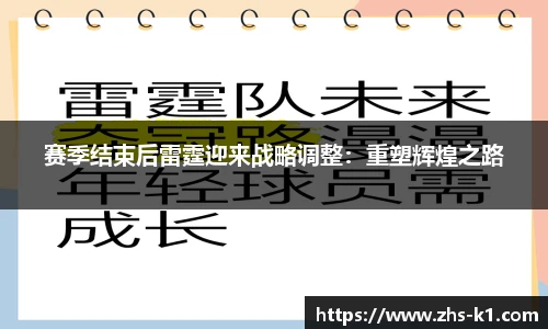 赛季结束后雷霆迎来战略调整：重塑辉煌之路